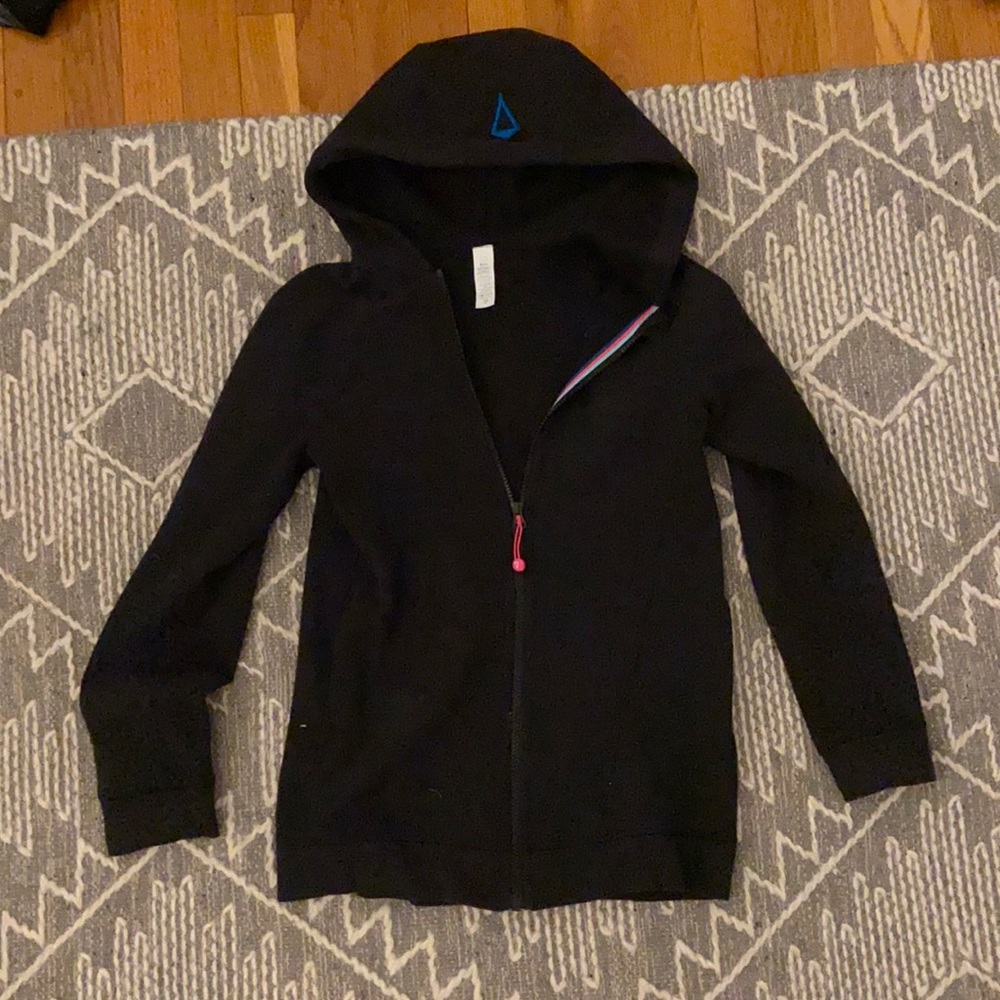 Ivivva Girls Black Zip-up